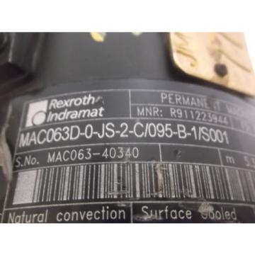 REXROTH MAC063D-0JS-2-C/095-B-1/S001 SERVO MOTOR Origin NO BOX