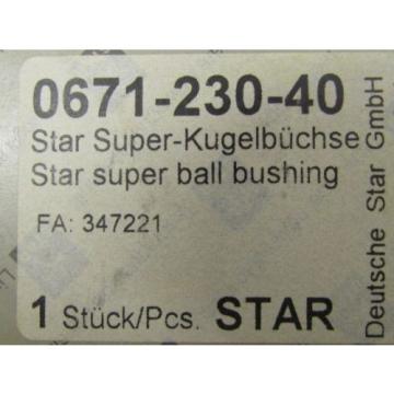 Star Canada USA 0671-230-40 Super Ball Bushing Rexroth