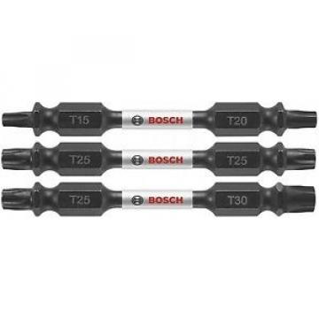 Bosch Impact Tough Screwdriver Bit Set 2-1/2-In Square Double-Ended Bit Set