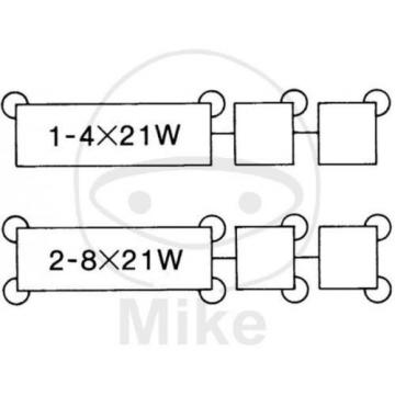 Hella Blinkgeber Blinkrelais 12V 4-polig Hubladebühne 4AZ 003 787-081