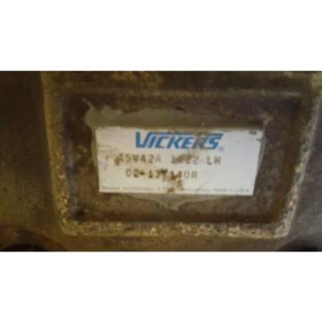 VICKERS VANE PUMP 45V 42A 1A22 LH 02-137140R