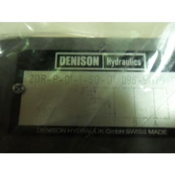 1 origin Denison Parker Zdrp011Sod1 Pressure Reducing Valve N3-3