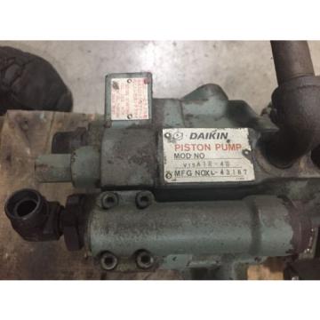 Daikin Pump V15-A1R-40 w/Motor M15A1-3-30 MI5AI-3-30 FREE SHIPPING