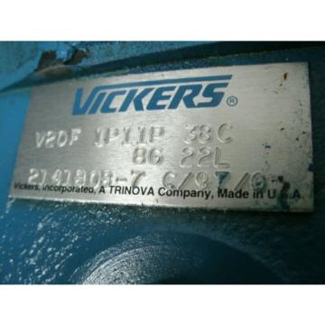 EATON VICKERS POWER STEERING PUMP # V20F-1P11P-38C8G-22L Origin HYDRAULIC MOTOR