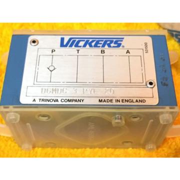 Origin VICKERS DGMDC 3 PYL 20 HYDRAULIC VALVE ASSEMBLY