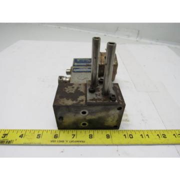 Vickers FNM 3AK-30-JA DG4M4-32A-20-JA Mini Directional Valve Flui-Trol 100V Coil