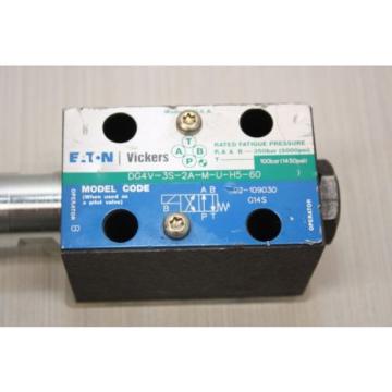 EATON VICKERS Solenoid Operated Hydraulic Directional Valve DG4V3S amp; 507848