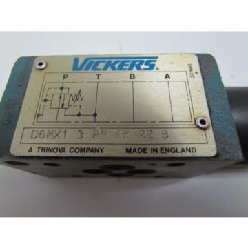 Vickers DGMX13 PP AK 22 B Hydraulic Valve