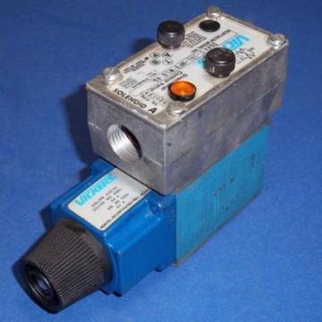 VICKERS 110/120V 54/64A 5000 PSI HYDRAULIC PILOT VALVE, DG4V-3-2AL-MPB-WLB-40