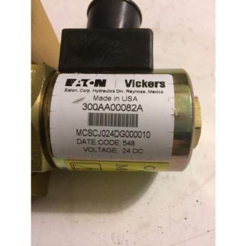 Origin EATON 20460A,ND0529 VICKERS SV1-16-C-12T-24DG HYDRAULIC SOLENOID VALVE,BOXYM