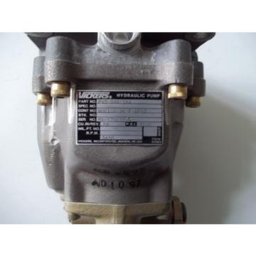 VICKERS HYDRAULIC PUMP PV3-044-18A  AIRCRAFT