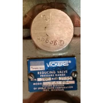 VICKERS REDUCING VALVE XT 06 F20