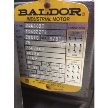 Vickers Hydraulic Pump 2520V21A11 F60 1AA20 282 With Baldor 25 HP Motor 230/460V