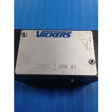 USED VICKERS DGMPC-3-ABK-41 HYDRAULIC CHECK VALVE G2