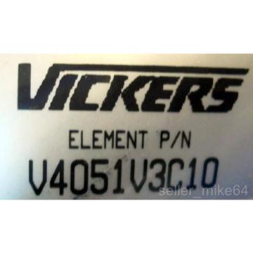 VICKERS, V4051V3C10, HYDRAULIC FILTER ELEMENT, NIB