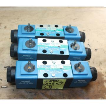 VICKERS HYDRAULIC DG4V-3S-8C-VM-U-A5-60 A02-101725 Solenoid Operated Directional