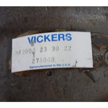 Origin VICKERS MF2008-23-30-22 278040 HYDRAULIC PUMP MOTOR