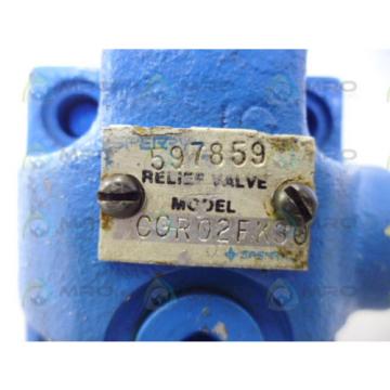 VICKERS CGR02FK30 RELIEF VALVE USED