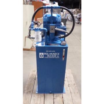 Z125357 Vickers/Pual-Munroe Rucker Hydraulic Power Unit Pump 1000 PSI @ 15 GPM