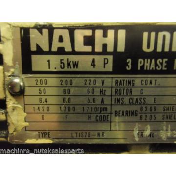 Nachi Variable Uni Pump with Motor VDR-1B-1A2-21_UVD-1A-A2-15-4-1849A_LTIS70-NR