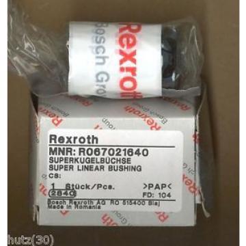 Rexroth Kugellager linear Super R0670 16mm  R067021640 KUGELFÜHRUNGBUCHSE  NEU