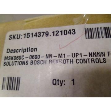 REXROTH MSK060C-0600-NN-M1-UP1-NNNN SERVO MOTOR Origin IN BOX