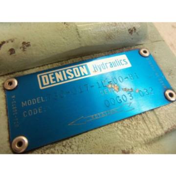 DENISON T6C-017-11-00-B1 MOTOR USED