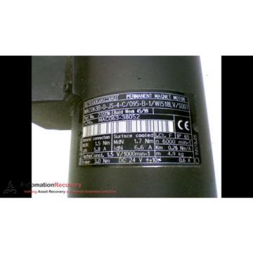 BOSCH REXROTH MAC063B SERVO MOTOR, Origin #165181