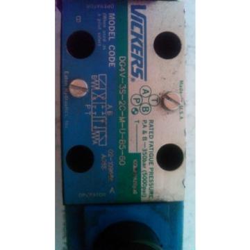 Origin VICKERS HYDRAULIC PILOT VALVE MODEL CODE DG4V-3S-2C-M-U-B5-60