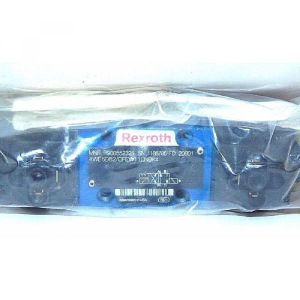 NEW USA India REXROTH R9005523321 CONTROL VALVE 4WE6D62/OFEW110N9K4 #2 image