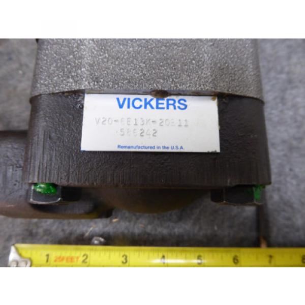 Origin VICKERS VANE PUMP V20-6E13K-20B11 POWER STEERING PUMP #3 image