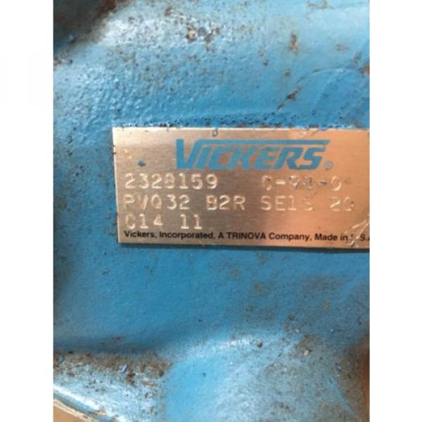 Origin VICKERS 2328159 HYDRAULIC PUMP PVQ32 B2R SE1S 20 C14 11 #7 image