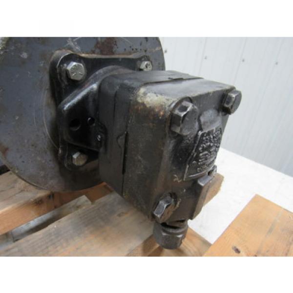 REULAND/VICKERS 2581/ v-235-6-1C-S63-10 5Hp 220/440V 1800Rpm Motor W/Vane Pump #7 image