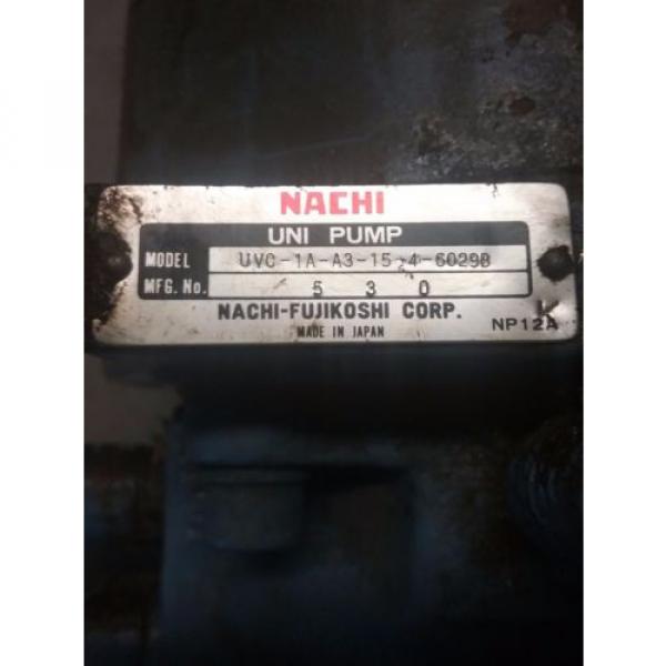 Nachi Varible Vane Pump VDC-1B-1A3-U-6029B_UVC-1A-A3-15-4-6029B #2 image