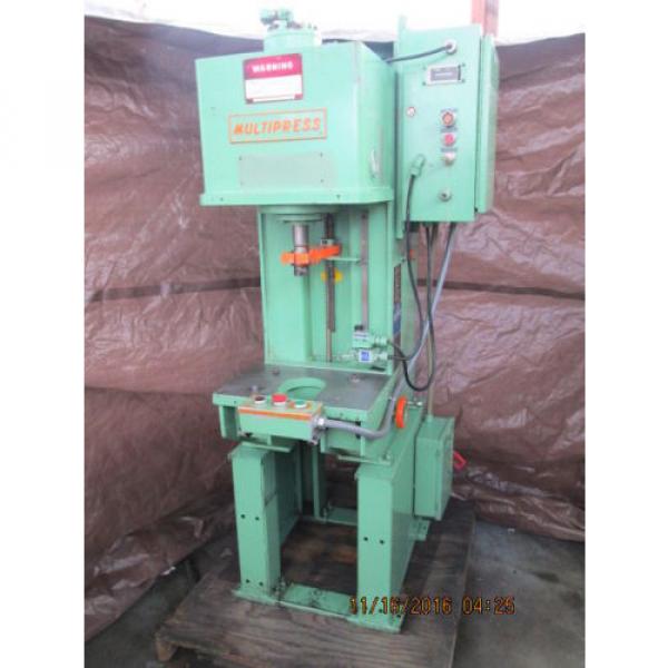 Abex-Denison Multipress Model WR023L Hydraulic C- Frame Press #1 image