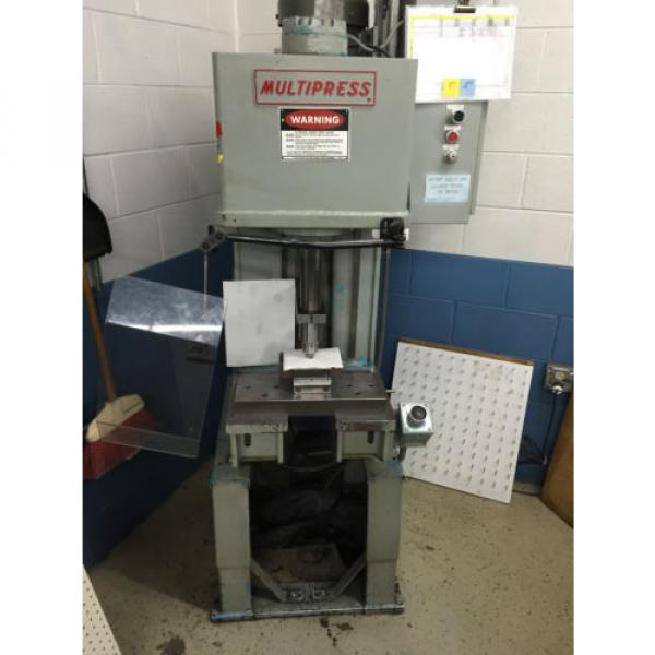 Hydraulic Press Multipress Denison WR87M 8 Ton  origin 1987 From Medical Facility #3 image