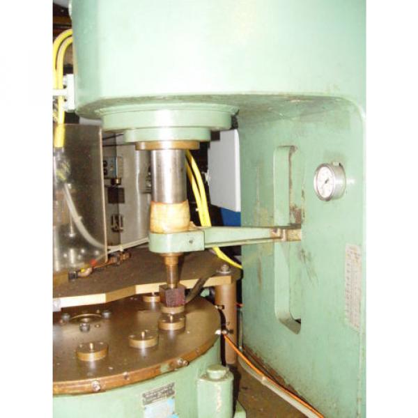 12 TON DENISON HYDRAULIC MULTIPRESS 12 STATION ROTARY TABLE, FANUC 90-30 CONTROL #5 image