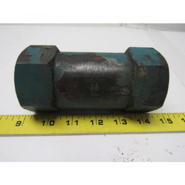 Vickers DT8P1-10-3011-ENA 1-1/4#034; NPT Hydraulic Inline Check Valve 30 PSI #1 image