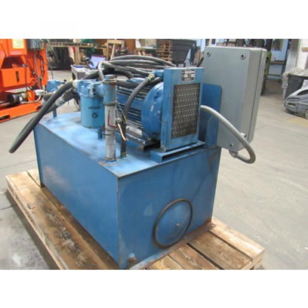 VICKERS PVQ63-C2R-FS1S-20-C21-11 20HP Hydraulic Power Unit 100 Gallon Tank #4 image