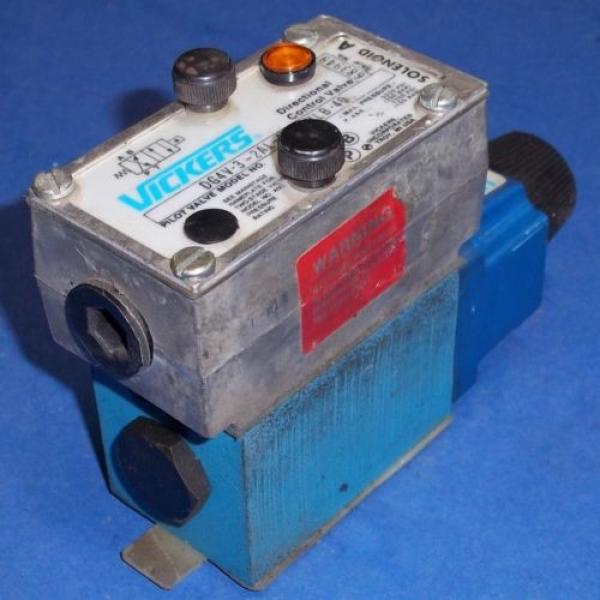 VICKERS 110/120V 54/64A 5000 PSI HYDRAULIC PILOT VALVE, DG4V-3-2AL-MPB-WLB-40 #1 image