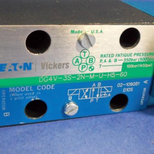 VICKERS DIRECTIONAL CONTROL VALVE DG4V-3S-2N-M-U-H5-60 #2 image