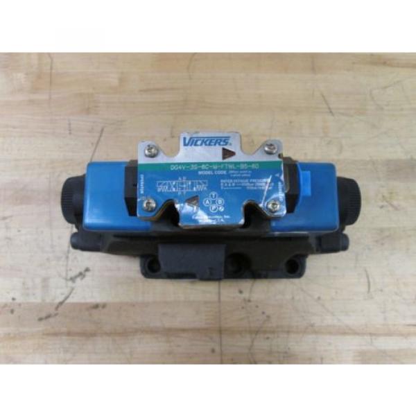 VICKERS SOLENOID DIRECTIONAL CONTROL VALVE; P/N: DG4V-3S-6C-M-FTWL-B5-60 ~Origin~ #2 image