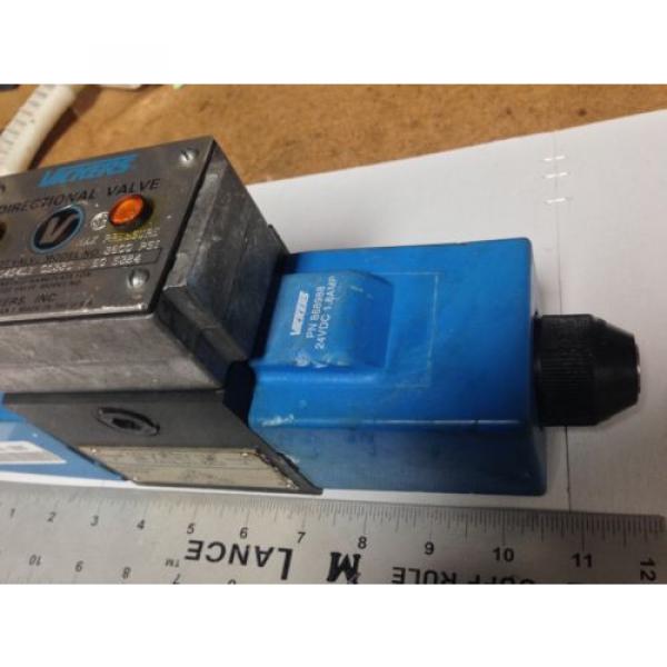 Origin VICKERS 02-321314 DG4S4LW 0133C H 60 5324 HYDRAULIC VALVE 868988 24VDC BI #3 image