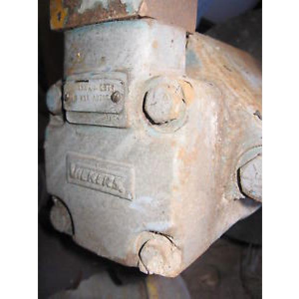 VICKERS HYDRAULIC PUMP #3520V-35A, H870 #1 image