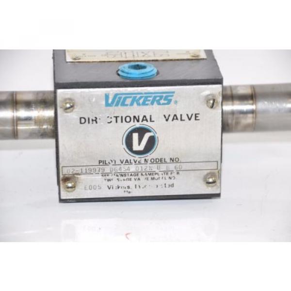 Vickers DG4S4-012N-U-B-60 Hydraulic Pilot Control Valve 02-119979 Directional #2 image