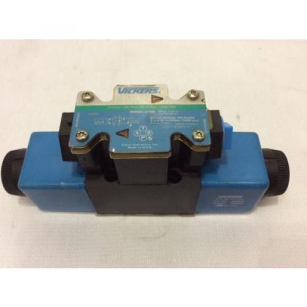 VICKERS DG4V-3S-6C-M-FTWL-B5-60 Directional Valve With 02-101731 Coils 120V #1 image