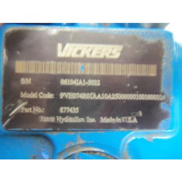 VICKERS 877435 VALVE USED #4 image