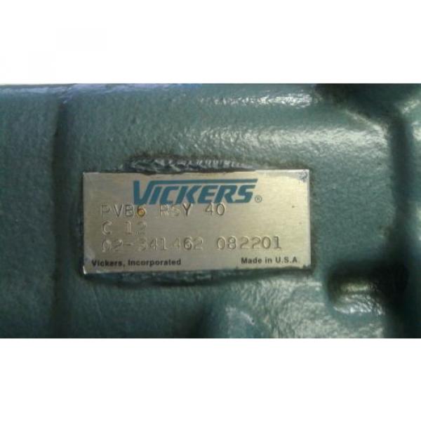 VICKERS PVB6 RSY 40 C12 Hydraulic pump #2 image