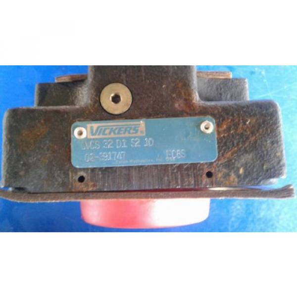 Vickers #CVCS32D1S210 / E08S Valve USED #1 image