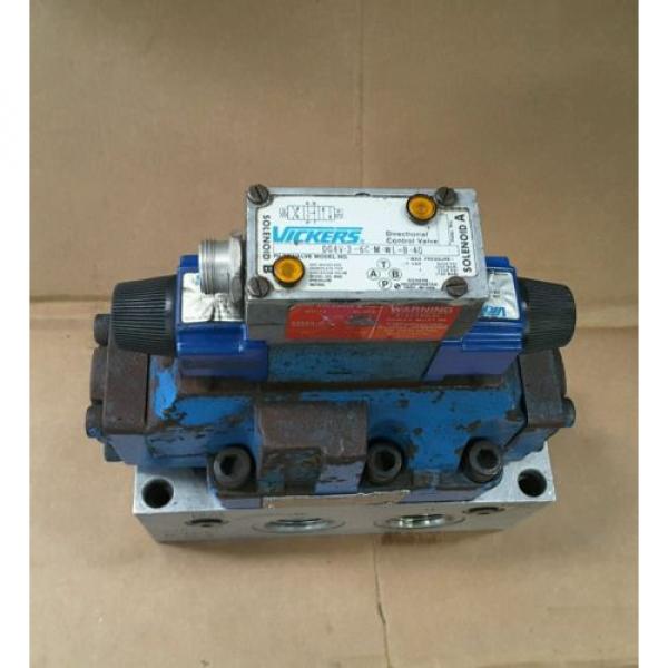 VICKERS DG4V-3-6C-M-WL-B-40 / DG5S-8-2C-T-MPB-WLB-20 Hydraulic Solenoid Valve #2 image